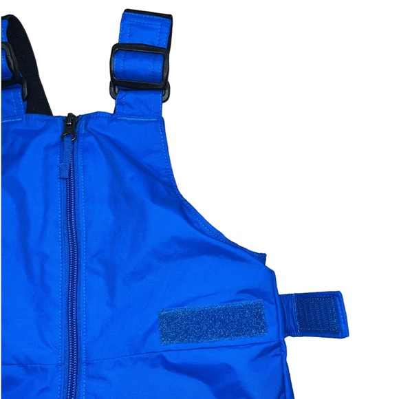 New Columbia Winter Snow Pants Snow Bibs XXS 4/5 Blue - Picture 10 of 17